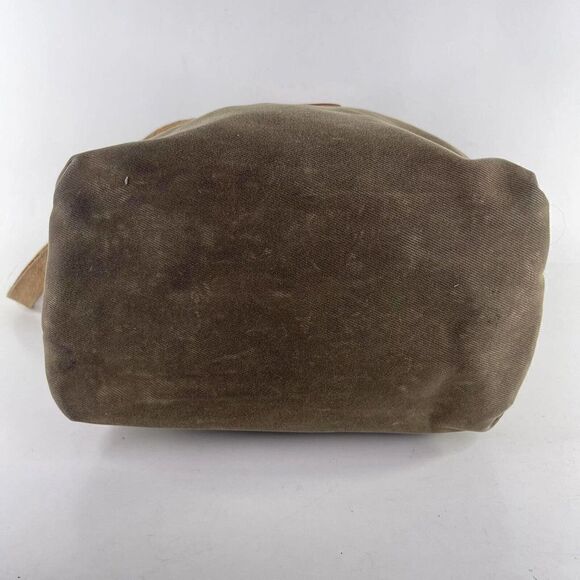 Colsen Keane leather bag Charlotte Olive Green Canvas tote should Handbag bag - Picture 5 of 9